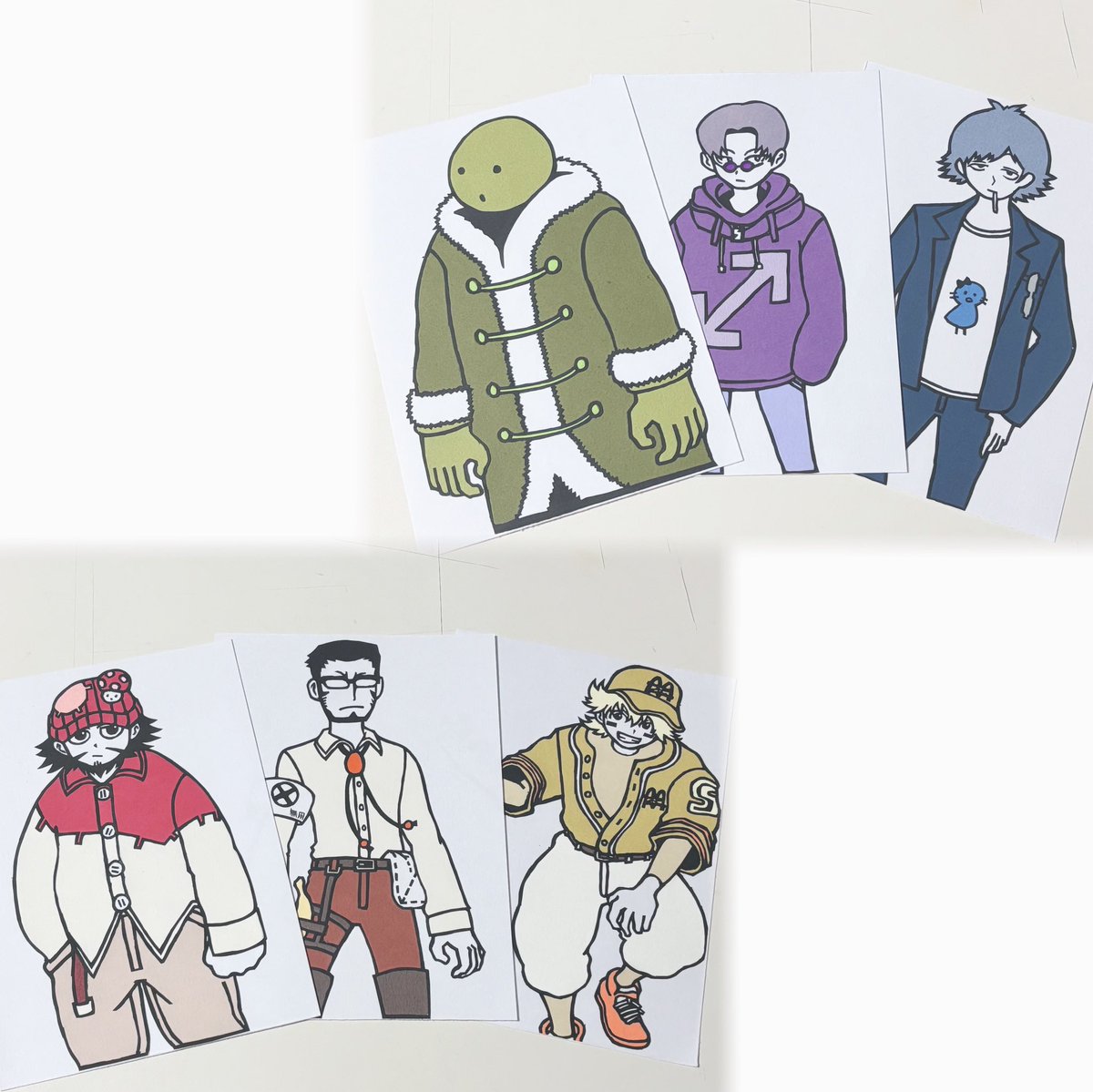 まじヤバ全員完成🌃☆.·*. ⚠︎︎alt : ｼｬｵについて記載あり⚠︎︎