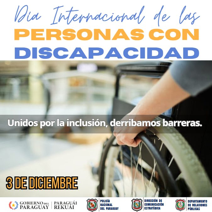 policia_py's tweet image. 𝗧𝗿𝗮𝗯𝗮𝗷𝗮𝗺𝗼𝘀 𝗲𝗻 𝗹𝗮 𝗰𝗼𝗻𝘀𝘁𝗿𝘂𝗰𝗰𝗶𝗼́𝗻 𝗱𝗲 𝘂𝗻 𝗺𝘂𝗻𝗱𝗼 𝗺𝗮́𝘀 𝗶𝗻𝗰𝗹𝘂𝘀𝗶𝘃𝗼 𝘆 𝗱𝗲𝗿𝗿𝗶𝗯𝗮𝗺𝗼𝘀 𝗯𝗮𝗿𝗿𝗲𝗿𝗮𝘀 𝗰𝗼𝗻 𝘂𝗻𝗮 𝗮𝘁𝗲𝗻𝗰𝗶𝗼́𝗻 𝗺𝗮́𝘀 𝗮𝗰𝗰𝗲𝘀𝗶𝗯𝗹𝗲, 𝘀𝗲𝗴𝘂𝗿𝗮 𝘆 𝗵𝘂𝗺𝗮𝗻𝗮.

@MDI_Paraguay