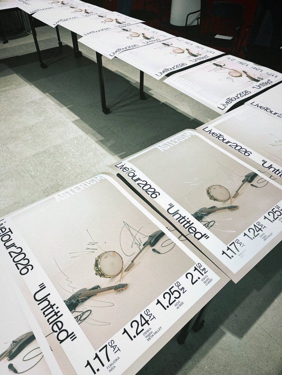 ワンマンツアー開始まであと1ヶ月！

1/17 福岡🍜
1/24 大阪🐙
1/25 愛知🍝
2/1 東京🗼

🎫TICKET🎫
l-tike.com/concert/mevent…