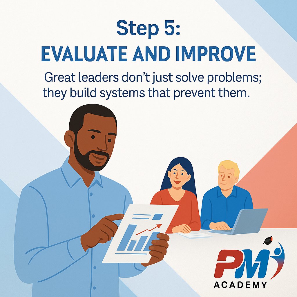 PMAcademy1's tweet image. Problems are inevitable, but confusion doesn’t have to be.

Here’s a simple, structured framework to help you think clearer, act faster, and lead smarter when challenges arise. 

#WisdomWednesday #ProblemSolving #Leadership #PMAcademy
