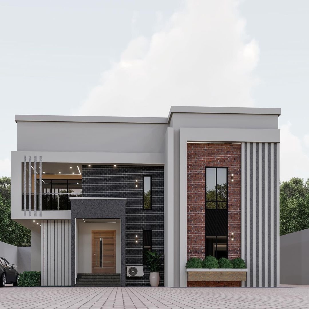 NewAge_Nigeria's tweet image. Luxury Modern House Design ✨

Proposed 4-Bedroom Contemporary Residential Design 🏠