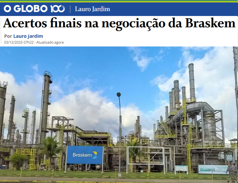 Mercado_Milion's tweet photo. #Braskem #BRKM5 #Novonor #IG4 https://t.co/9FdwvKVTK5
