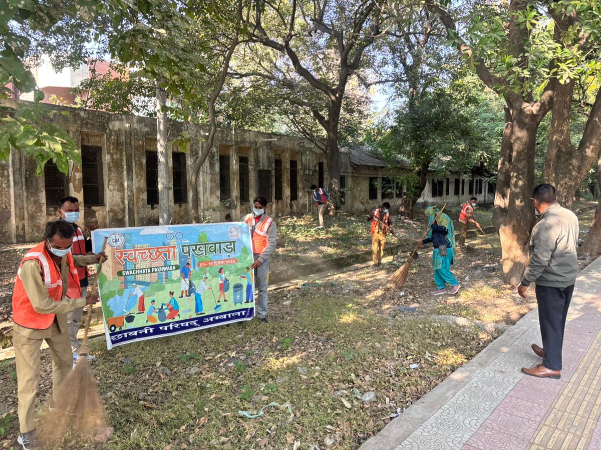 Cantonment Board Ambala tweet media