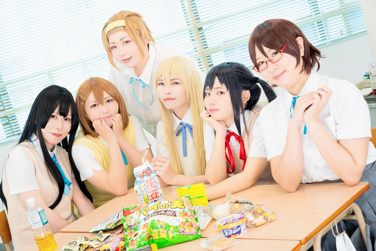【こすぷれ】

けいおん！
唯：ゆずりはさん(<a href="/yu4_krhn/">ゆずりは</a> )
澪：うめ(<a href="/nakandakari_c/">🪿うめ🪣</a>)
律：しきさん(<a href="/HIKA1sky5_21/">しき</a>)
紬：さくのさん(<a href="/sakusakunon39/">さくの▶︎おでライとさぶしーど</a>)
和：さつきさん(<a href="/satsuki_cosssss/">さつき@コス垢</a>)
梓：なっちんさん(<a href="/natsu___505/">なっちん。</a>)

photo:のーぼりぃ
#のぼ写