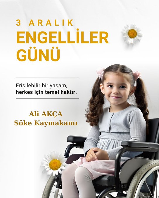 3 Aralık Dünya Engelliler Günü