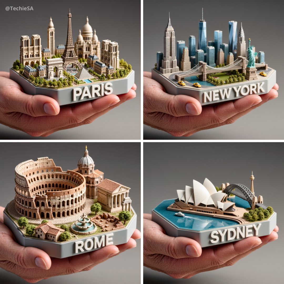 TechieBySA's tweet photo. 3D Miniature City by KLING O1 on @itsPolloAI 🌍✨

Prompt👇🏻 https://t.co/H88xRNxE53