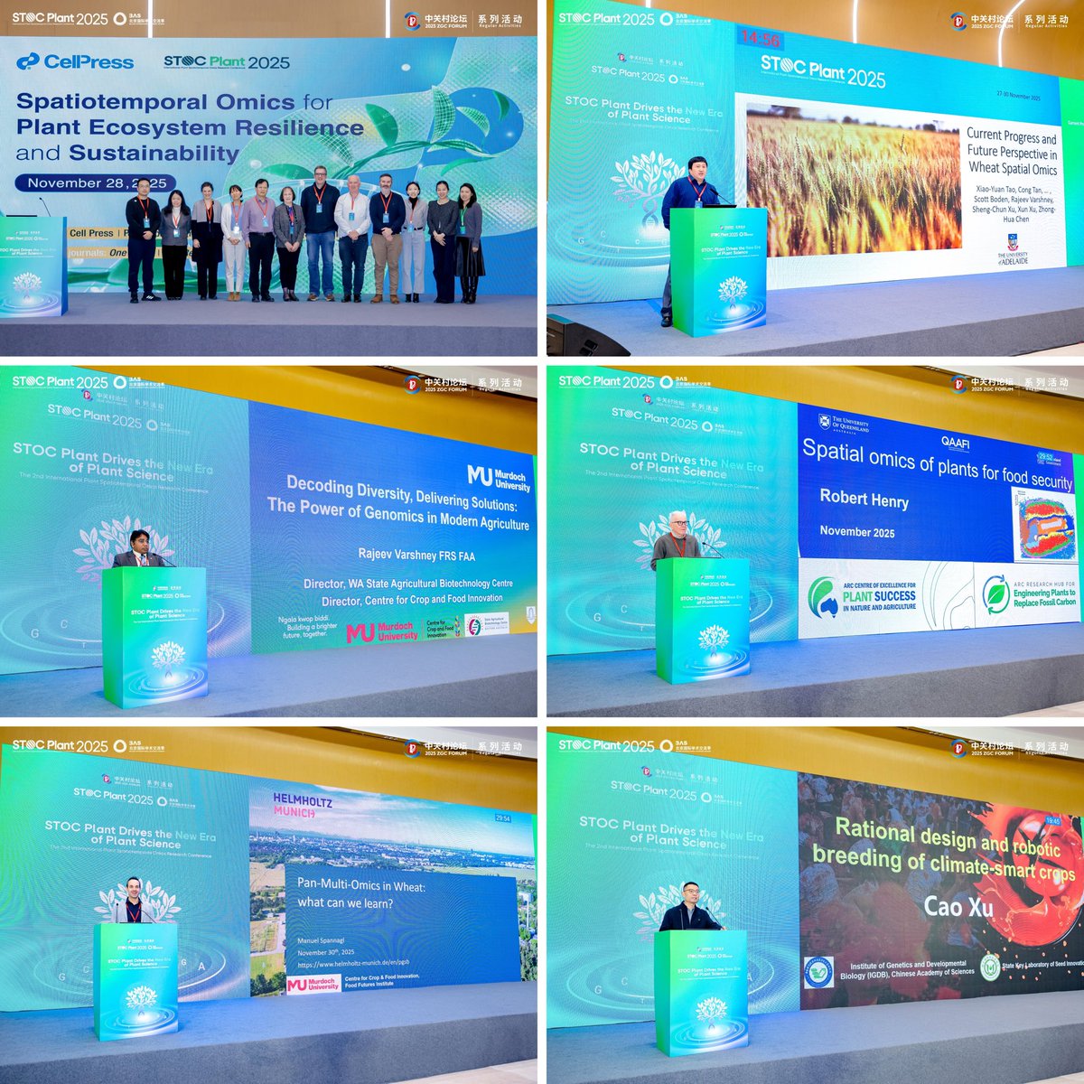 Ale_Raza6's tweet image. Great experience attending #STOCPlant2025 in Beijing 🇨🇳 

Inspiring talks on #spatiotemporal omics and its impact on #plantbiology🆒

✔️Grateful to reconnect with #mentors and #colleagues and discuss future directions in #omics-driven crop improvement 🌾 🧬 

@sci_plant #plantsci