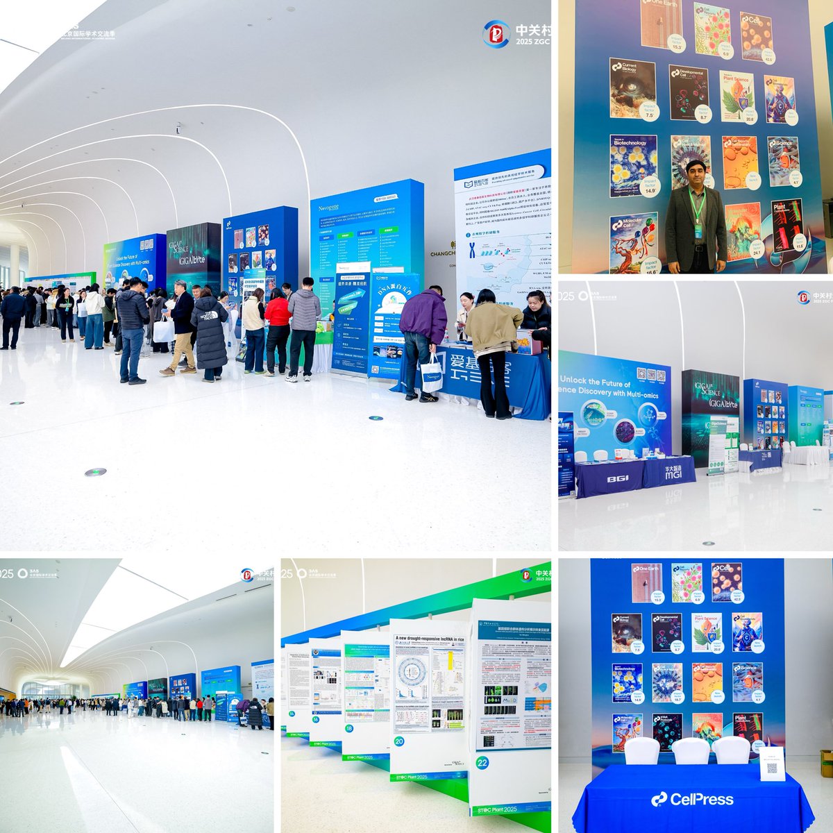 Ale_Raza6's tweet image. Great experience attending #STOCPlant2025 in Beijing 🇨🇳 

Inspiring talks on #spatiotemporal omics and its impact on #plantbiology🆒

✔️Grateful to reconnect with #mentors and #colleagues and discuss future directions in #omics-driven crop improvement 🌾 🧬 

@sci_plant #plantsci