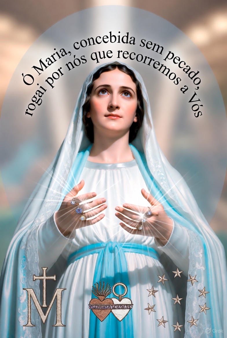 SilencioDaFe's tweet photo. Oração a Nossa Senhora das Graças

“Ó Virgem Imaculada, ó Nossa Senhora das Graças, que derramastes sobre a humanidade as graças do Senhor, olhai para nós com olhos de misericórdia. Concedei-nos a graça da conversão, da paz e da saúde da alma e do corpo. Amém.” https://t.co/Gdh7DfP3FB