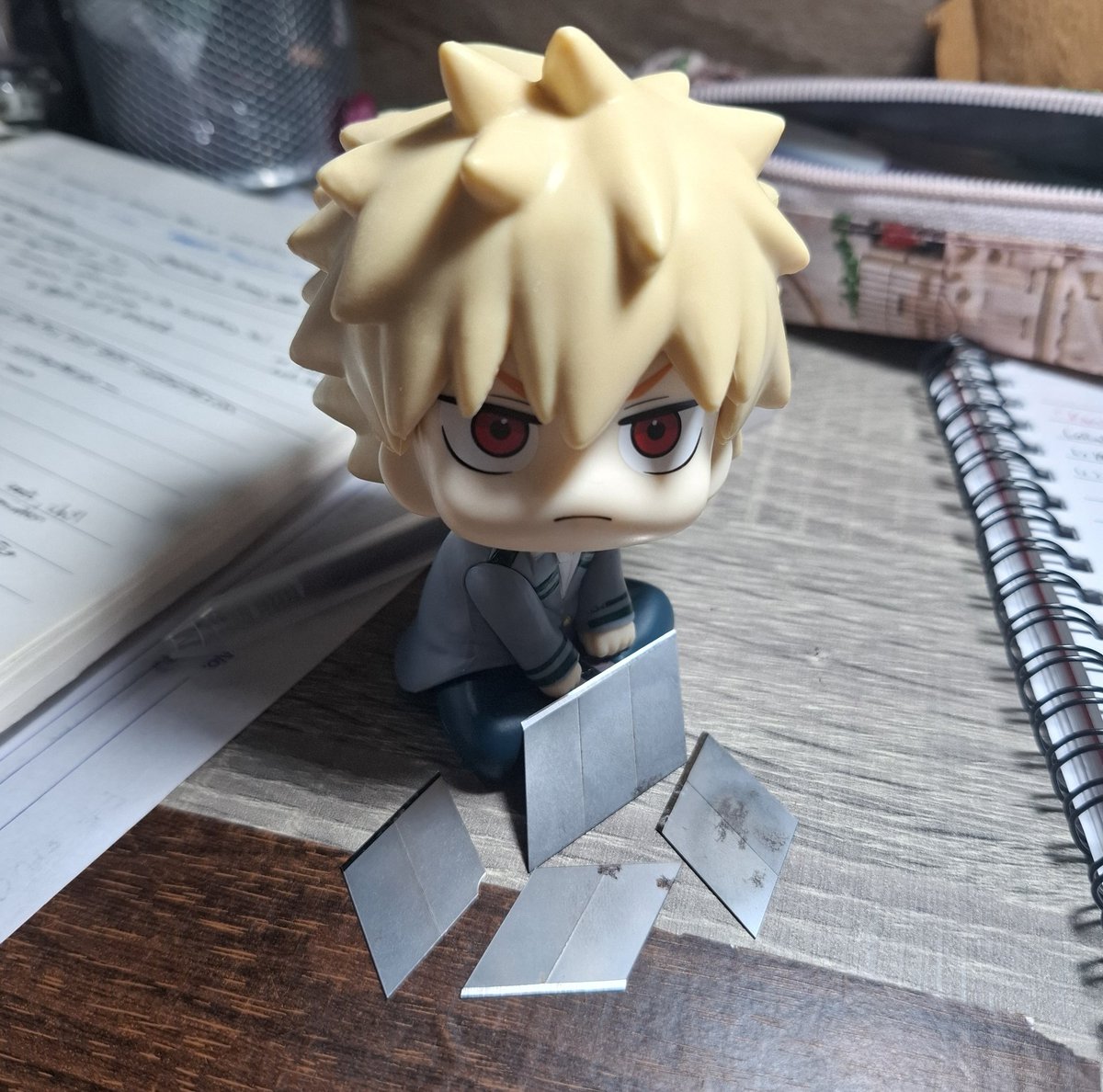 bakuserk's tweet image. a little rust never stopped anybody
  – kacchan probably