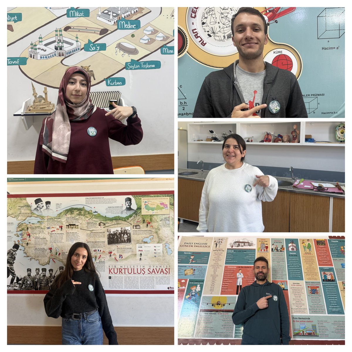 3 Aralık Dünya Engelliler Günü
Bugün, hep birlikte farkında olmanın ve birlikte daha güçlü olmanın önemini bir kez daha hatırlıyoruz.
İdaremizle, öğretmenlerimizle, özel eğitim öğretmenlerimizle ve tüm öğrencilerimizle; duyarlılığın, dayanışmanın ve paylaşmanın her zaman yanınday