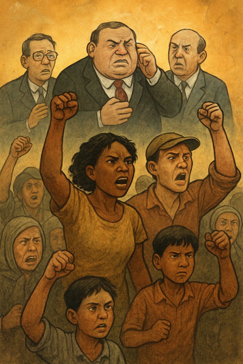 The day poor people realize they’ve had the power the whole time? That’s the day the rich start Googling ‘how to survive without assistants.’ Wealth ain’t stronger than unity, and numbers beat money every single time. When the people wake up, the game is over. 🤷🏽‍♂️💡✊🏽