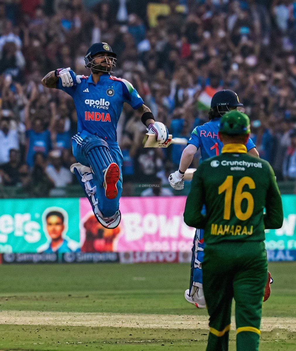 #ViratKohli𓃵
#INDvSA 
📸 84th international hundred 💓