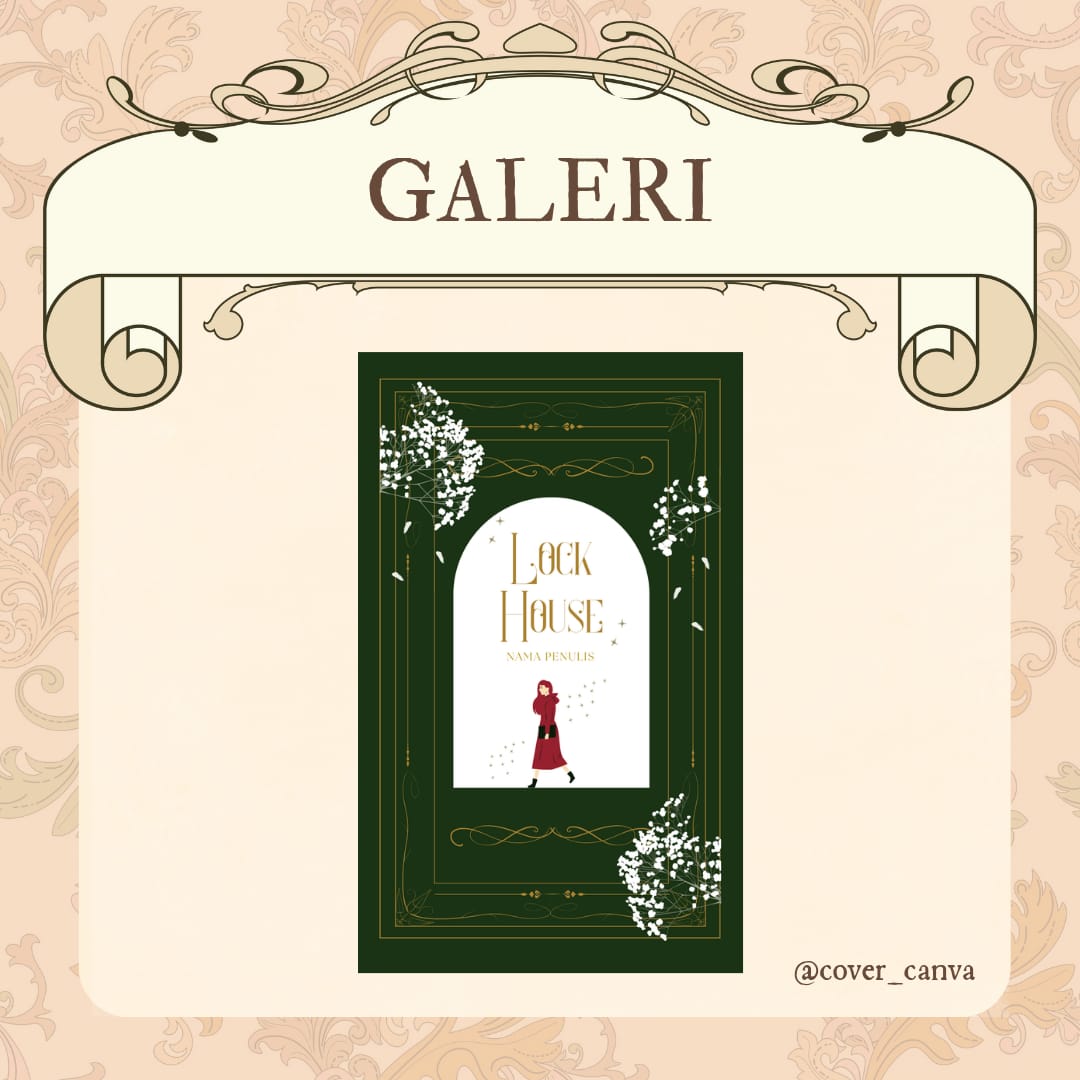 cover_canva's tweet image. another cover for the gallery — soft mood, gentle details, and a quiet story behind the design ✨

📖 Title—Lock House
🎨 Style—fantasy
✦ experimenting with composition, color harmony, and character of the visual.
— made with love

#designcover #covernovel #canva