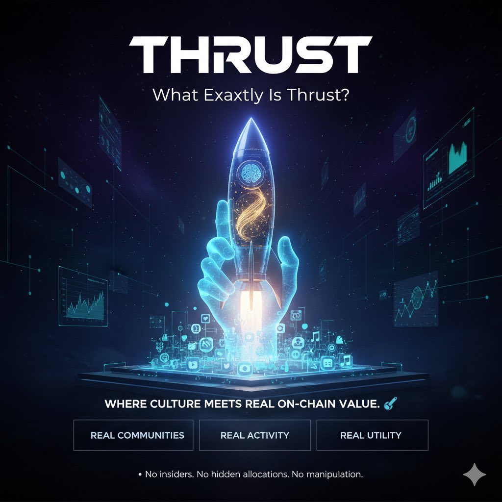 _rajpoot_mayank's tweet photo. Hlo $Thrust community 🤝

Tha first official culture coin $N3ON 
starts why u are wait time to grab this alpha  opportunity gys

Trade $N3ON with the help of $USDC And $SOL or other supported 

$Thrust announce 10M supply distribute of top 150 @xeetdotai 

Currently my rank - 75 🤗

Try hard and grab 150 rank @thrustdotcom