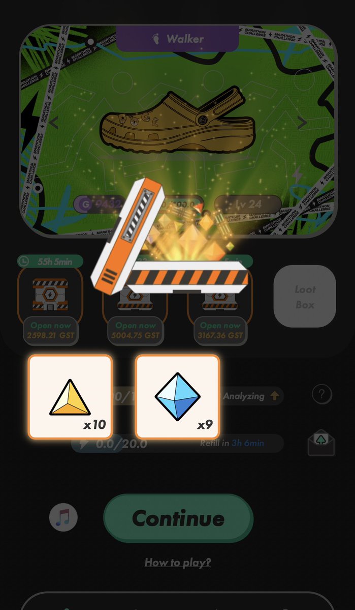 ukigumoSTEPN's tweet image. #STEPN #P国 🐧

今日は18時からメンテだったので、少し早かったけどMB Lv10開封🎁

#ActivationCode 
78905684