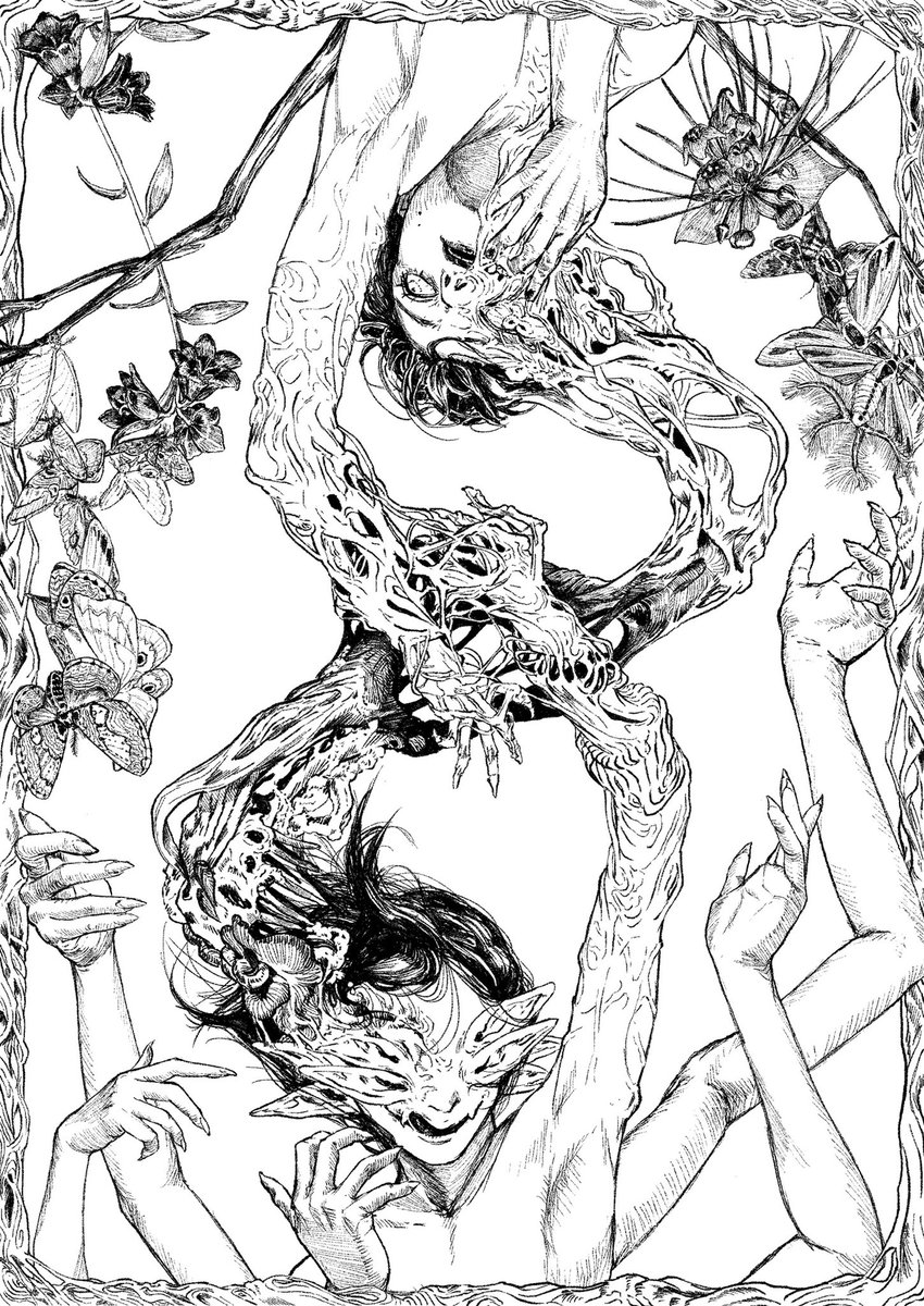 #あなたのお宅の人外さん見せてくれないか
比較的やさしい見た目からキモいのまで全部すき。人型が多いです。
おしゃべり……させてください。