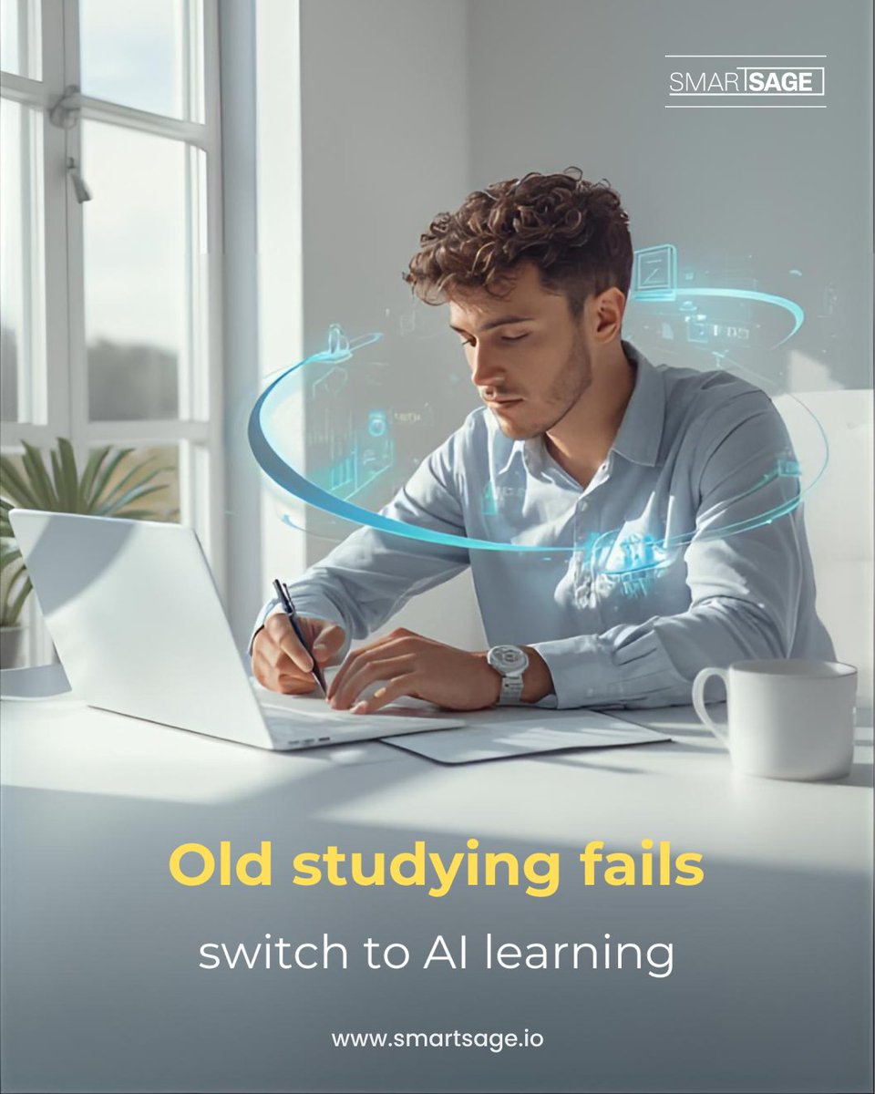 smart_sage_io's tweet image. Still studying the old way? It might be slowing you down. AI learning tools help you understand faster, get personalized feedback, and stay on track without the stress✨

For more information!
Visit us: smartsage.io

#SmartSage #AILearning #StudySmart #CanadaStudents