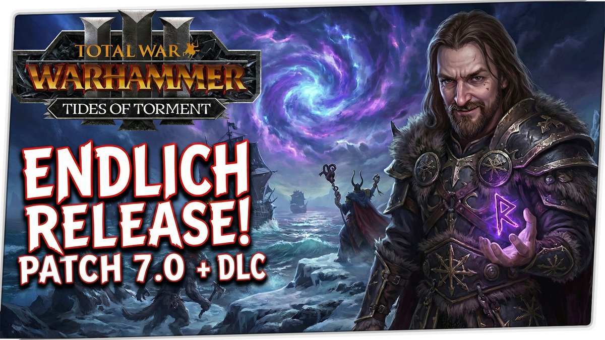 Sayl der Betrüger entfesselt das Chaos in Total War: WARHAMMER III! Ich habe mir den neuen "Tides of Torment" DLC genau angeschaut und zeige euch, warum man diesem Zauberer NIEMALS trauen sollte. 🐍
Das Video ist live!
youtu.be/4vUEvu0GGuU
#TotalWar #Warhammer3 #TidesOfTorment