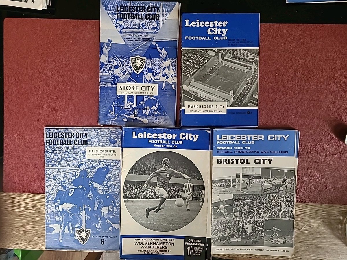 LCFCmemorabilia's tweet image. 54 X Leicester City Home Programmes 1960s League And Cup

£10.26 currently

1 bid

Ends Thu 4th Dec @ 7:17pm

ebay.co.uk/itm/2058792557…

#ad #LCFC