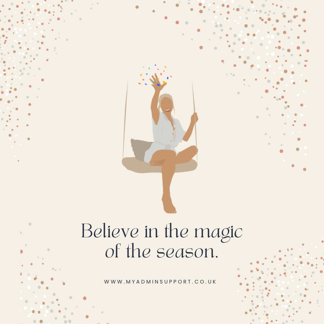 SarahGagin's tweet photo. While you enjoy the sparkle of the season, we’ll take care of the to-dos behind the scenes. ✨🎄

Because your business deserves an stress-free December.

#myadminsupport #ukva #adminhelp #decemberadmin #virtualassistant https://t.co/nIG3E1ezLz