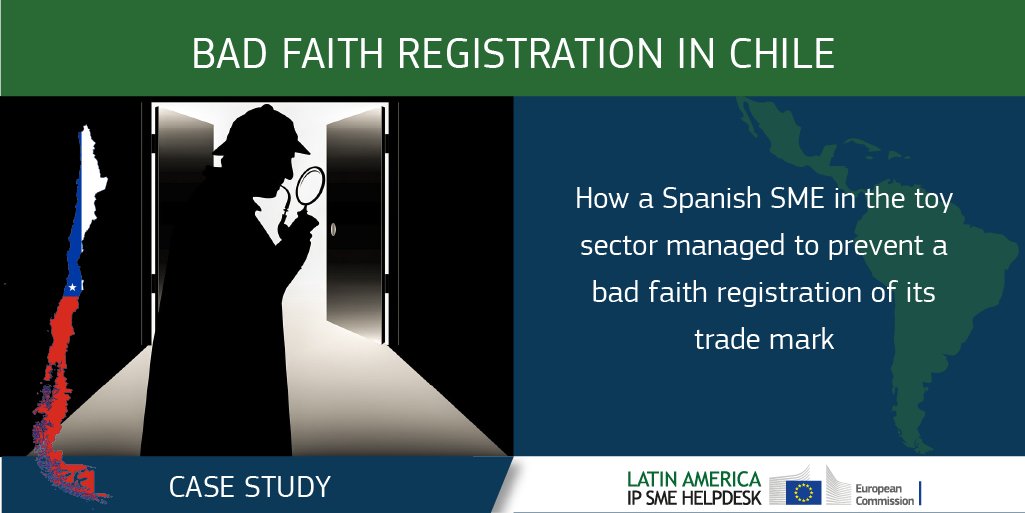 latinamericaipr's tweet image. It is very important to #register your #trademark in those markets where you have a strong interest to #prevent others from doing so and using your mark. Learn how this EU company managed to stop #badfaith #registration of its trade mark in #Chile. 
op.europa.eu/s/yPZY