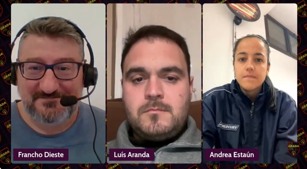 #Futfem Prota

<a href="/andreaestaun/">ANDREA ESTAÚN</a> 🗣️"El secreto es la competitividad y la confianza en el trabajo. Me ha llegado ahora pero estoy viviéndolo como si tuviera 10 años"          

Pieza clave del <a href="/ZaragozaCFF/">𝗭𝗮𝗿𝗮𝗴𝗼𝘇𝗮𝗖𝗙𝗙</a>  ! Un placer escucharte!      Todo aquí ⬇️ 
youtube.com/watch?v=DcIlxc…