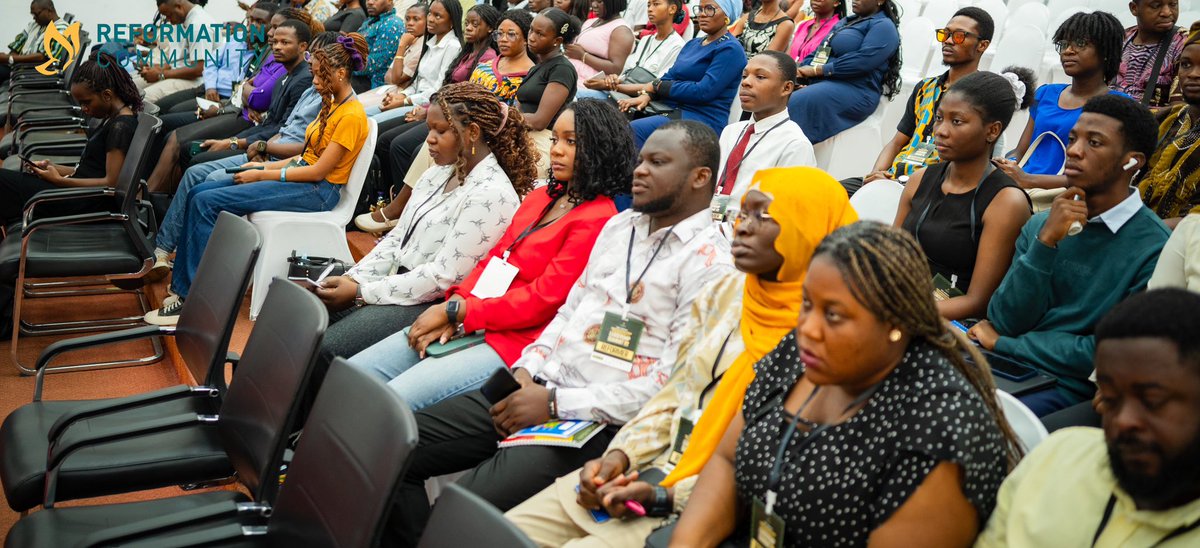 Our Secretary-General, Dr Osman Tahidu Damba was honoured to address the 3rd Reformation Community Leadership Summit 2025, inspiring young leaders to think boldly, act responsibly, and champion sustainable development.

Grateful to  Reformation Community for this partnership as