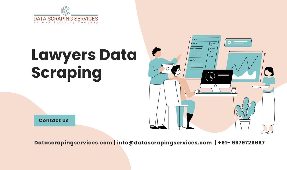 _datascraping's tweet image. Verified New York Lawyers Mailing List

📩 Email: info@datascrapingservices.com
🌐 Website: datascrapingservices.com/verified-new-y…

#newyorklawyerslist #attorneyemailextraction #legalmarketing #lawfirmlist #datascrapingservices