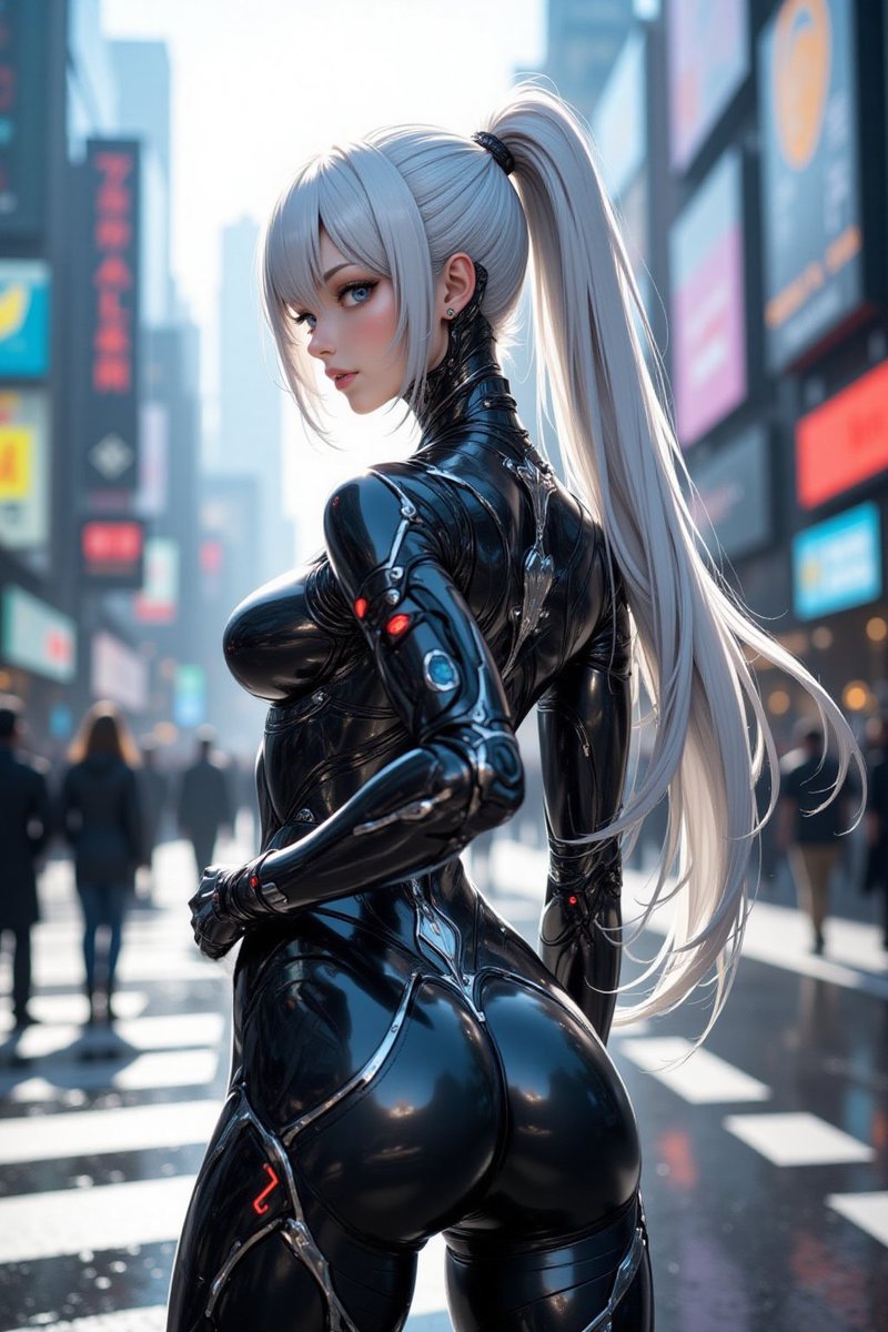 RobotGirlMania's tweet image. 人間形態、意外と人気。
やはり皆もボディスーツが大好きだな😆
お疲れ様でした🍵
#AIメタルヒロイン 

SFW illustration. No nudity or suggestive intent.