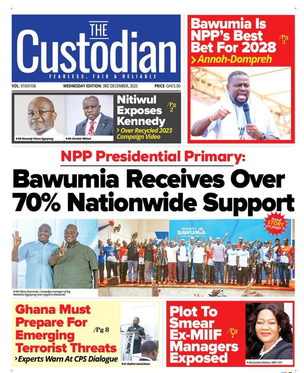 AbrefaKG's tweet image. We are winning with Dr.@MBawumia .

#3WinWithBawumia 
#DMB28 
#Itisstillpossible 

@sonofjacob98 @ForVolta @FAnnohDompreh @AmgNapiboi