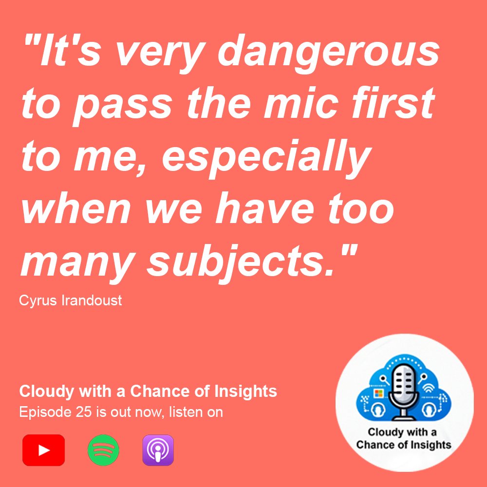 richardihogan's tweet image. Cyrus sets the stage for a deep dive into #Entra #AgentID &amp;amp; synced #passkeys.   

Explore what’s real in Ep25: 
podcasts.apple.com/us/podcast/ep2…

#cloudsecurity  #AI