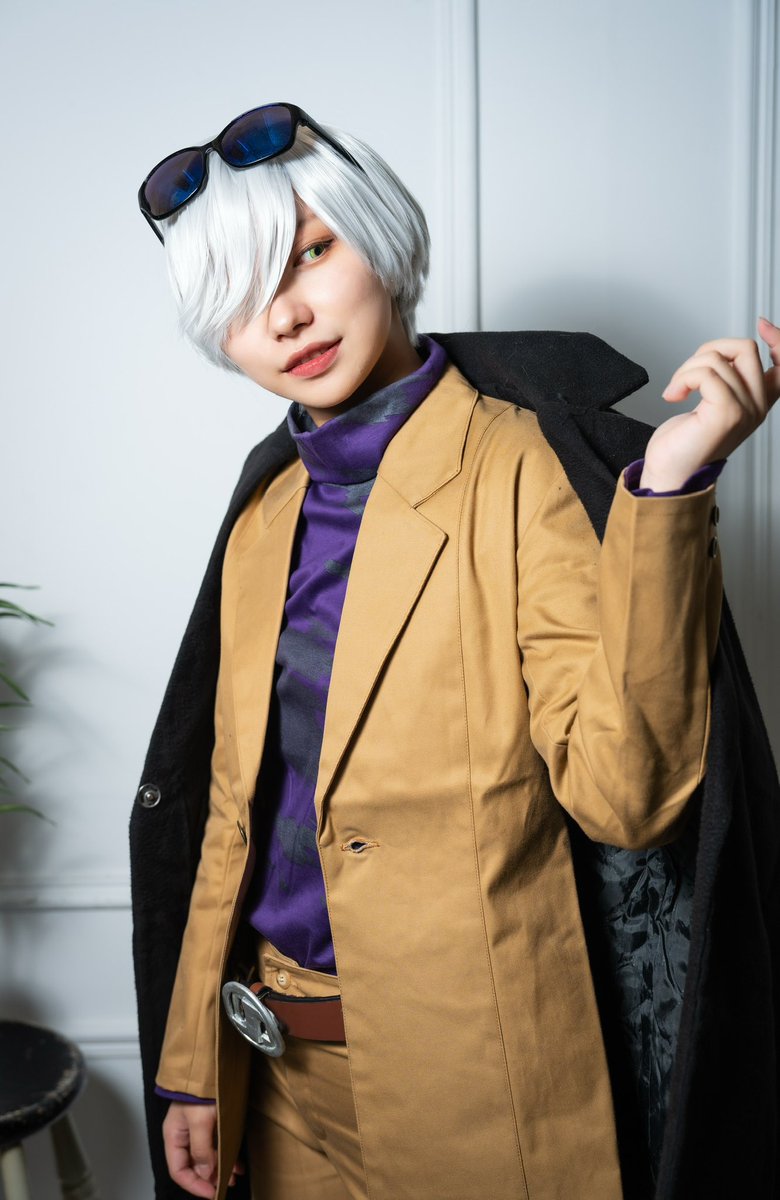 riraka_0's tweet photo. 【コスプレ/Cosplay】
A3!  新生冬組第六回公演

Risky Game
      リアム・クーガー

    「稼ぎに行くんだよ
                                100万ドルを！」

📸@kaerunrun_c 
 #1116密いっぱい注意報 https://t.co/XCPHQTVGfm
