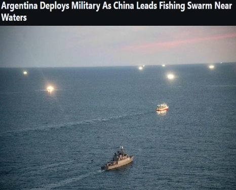 This is really commendable.

Argentina pushed back strongly against China’s unlawful fishing operations.

If Argentina can do it, so can any nation.