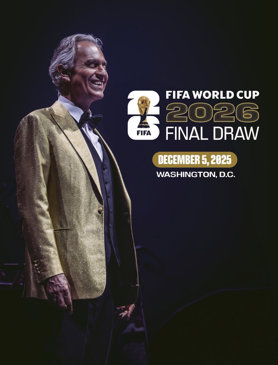 Andrea Bocelli tweet media