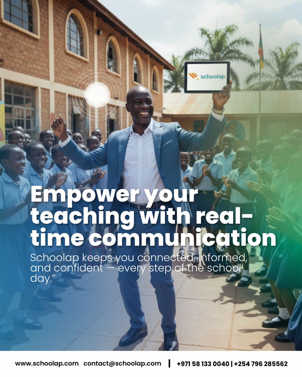 SchoolapENG's tweet image. Your day is full; let communication be the easy part.

With Schoolap, teachers get instant updates, smooth coordination with parents, and more time to focus on what matters most: their students. 

#Schoolap #TeacherTools #SmartTeaching