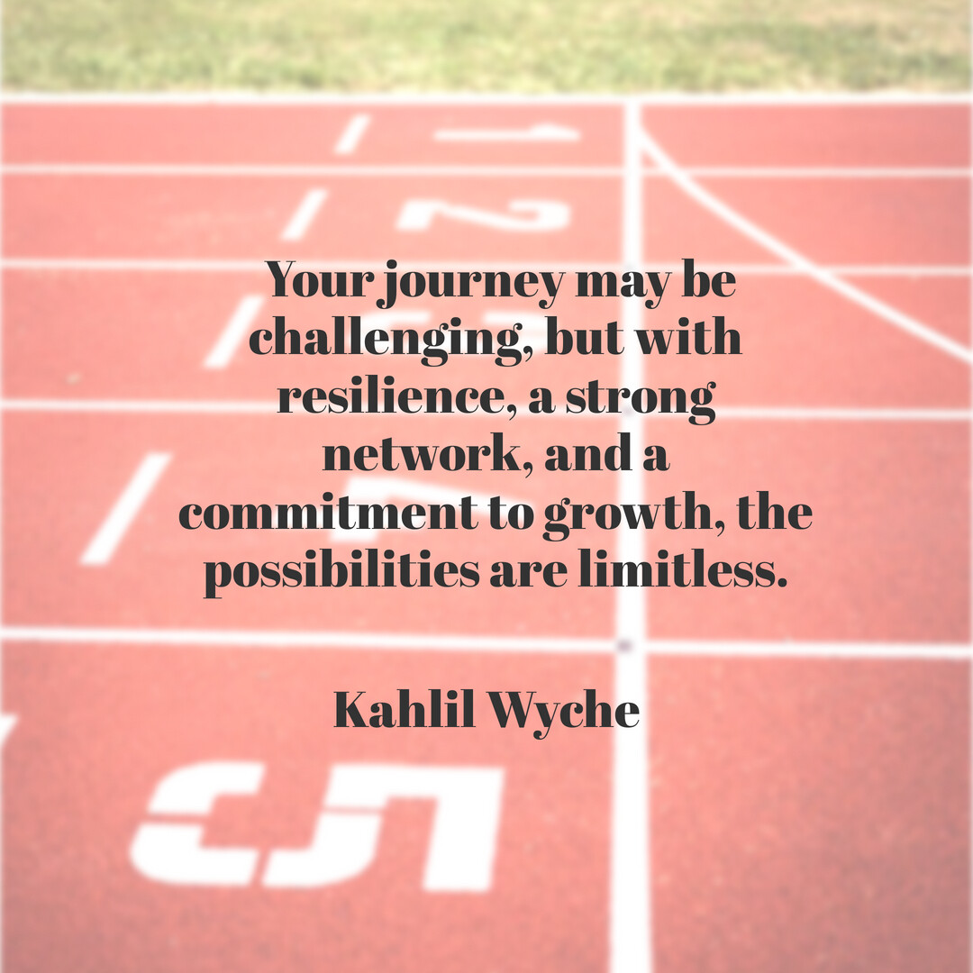 Keep pushing forward, because the world needs your unique contribution!