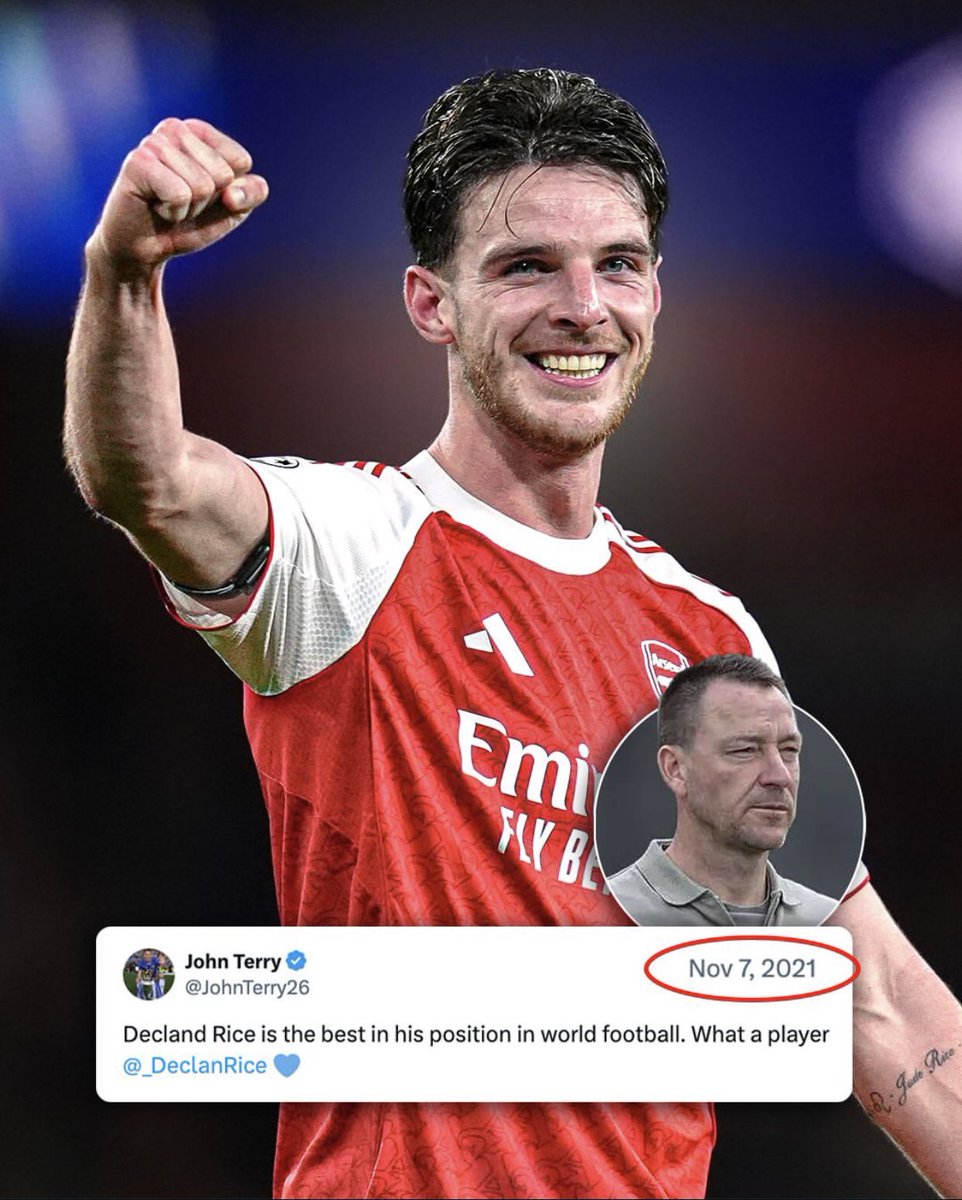 PhilopearlAfc's tweet image. Chelsea’s legend John Terry called it first