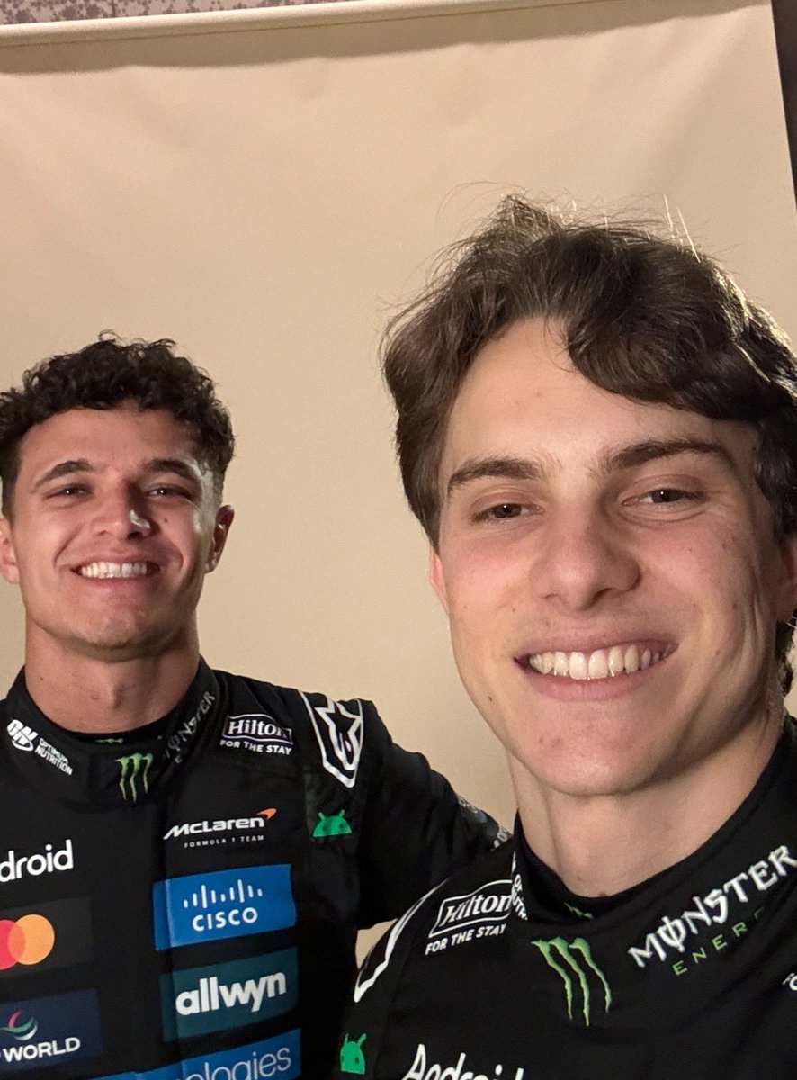 ln4norris's tweet image. SPECIAL SUITS FOR ABU DHABI!!!