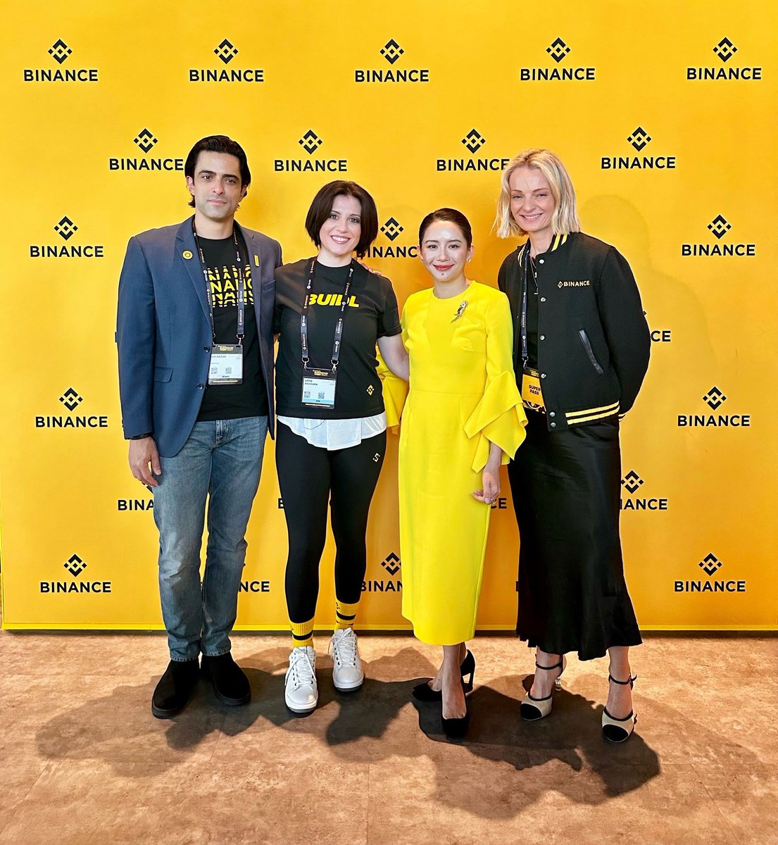 During #BinanceBlockchainWeek, I had a special private session just for the European KOLs, and it was truly unforgettable. I found myself there with the new Co CEO <a href="/heyibinance/">Yi He</a> , the <a href="/RachelConlan/">Rachel Conlan</a> , and the rest of fantastic team, feeling the excitement of a new chapter in the