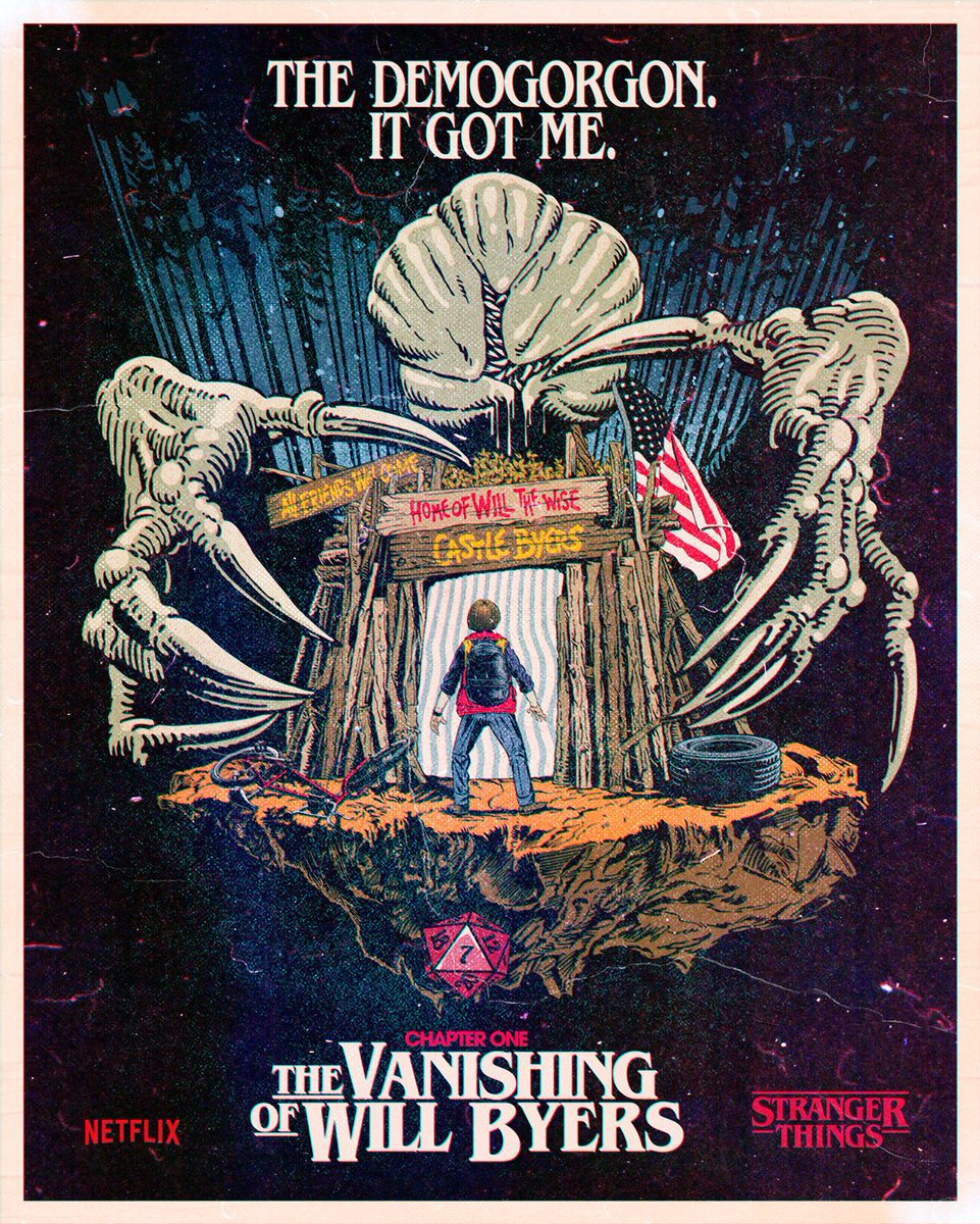miwiseven's tweet photo. the will byers posters are so beautiful i’m gonna cry https://t.co/3TvaIpl6Qg