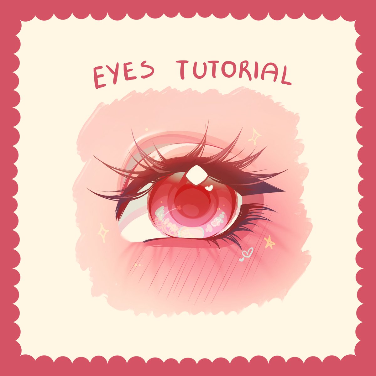 choco_icecreamO's tweet image. Small eyes tutorial!! #arttutorial 
Step by step passages below ❤️