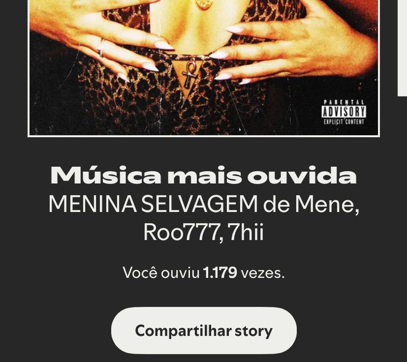 Talvez eu tenha me passado ouvindo as músicas do Mene 

<a href="/realmene_/">MENE MEN</a>