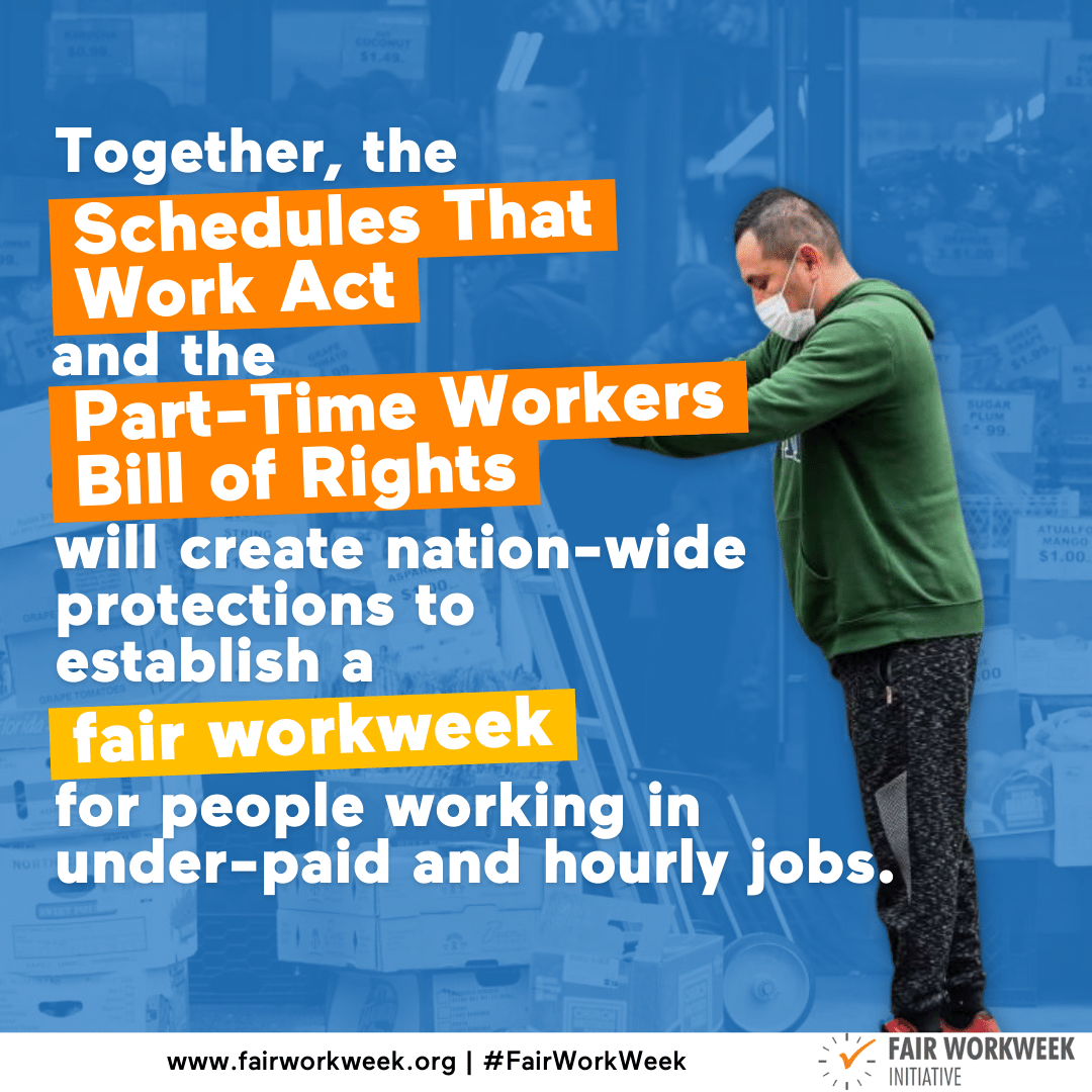 CTVoices's tweet photo. Being a working parent is tough. It's even harder when your boss gives you last-minute notice of your shifts. Working parents deserve a consistent schedule that lets them plan their lives. It's time we demand a #FairWorkweek and #SchedulesThatWork. 

👉 https://t.co/4V8Qfn6fYb https://t.co/edEnjYpK2O