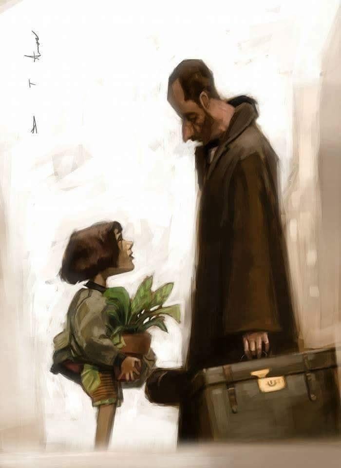 هل ستظل الحياة صعبةً هكذا دائماً يا ليون ، أم هي صعبة فقط ﻷني مازلت صغيرة؟
- غالباً ، هي صعبة إلى الأبد. 😢

― فيلم "Léon: The  " إنتاج عام 1994