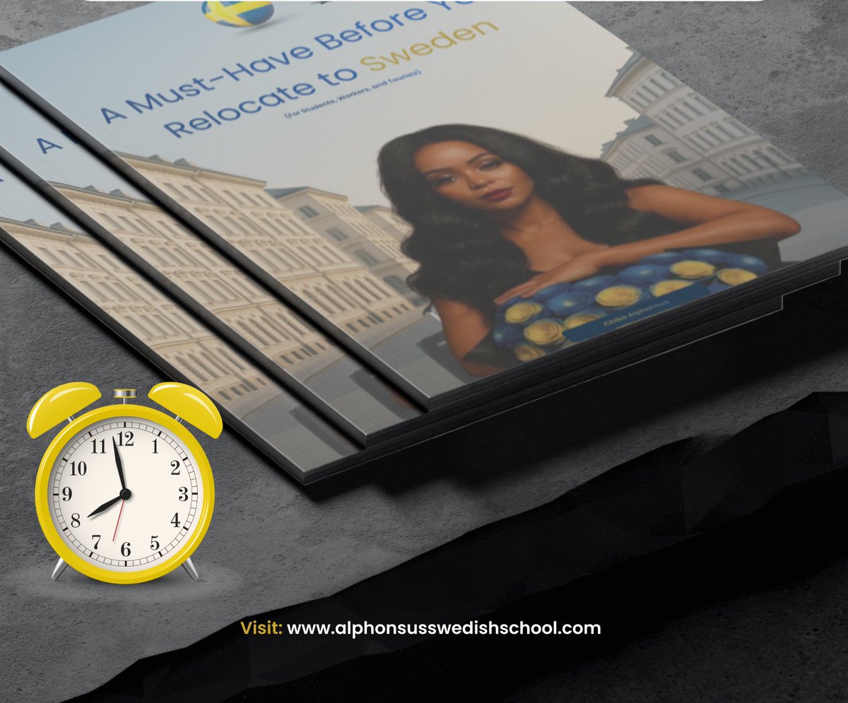 Chika_Alphonsus's tweet image. Let’s talk about the Swedish guide 

If you don’t have access to the full class right now…If you’re not ready to attend the group session…
Or if funds are tight at the moment…

Start with the Swedish Guide only ₦15,000. It’s the simplest, fastest entry point into your