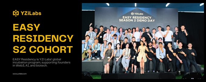 Meet the <a href="/EASYResidency/">EASY Residency</a> Season 2 Cohort — founders building at the intersection of Web3, AI &amp; Biotech.

From Bitcoin liquidity to gene therapy, 3D AI video, spatial intelligence, robotics, neobanking, prediction markets &amp; non-opioid drug discovery — this cohort shows why the next