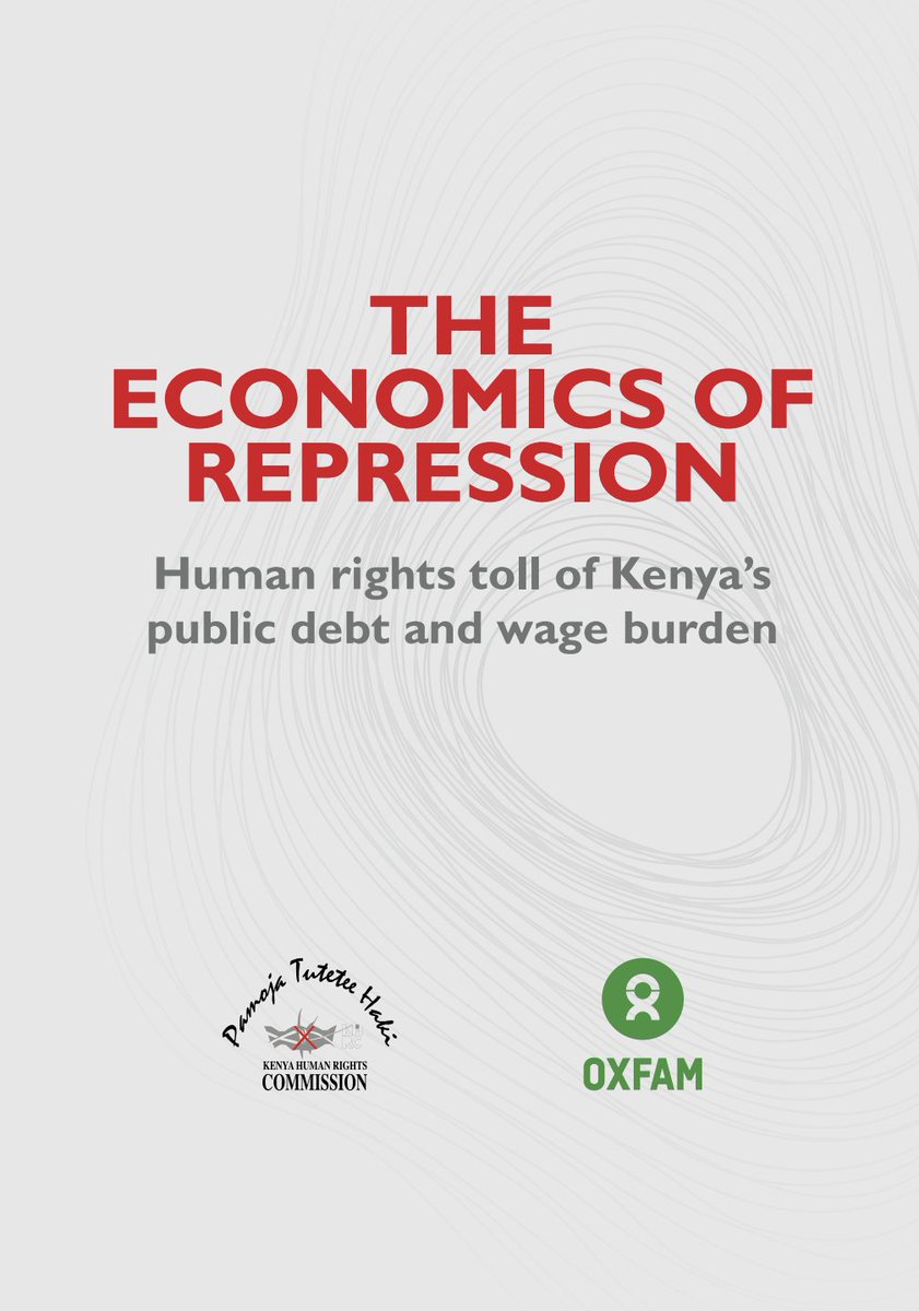 thekhrc's tweet photo. The first report, “The Economics of Repression,” reveals that Kenya’s public finances are now structured in ways that harm ordinary people.
https://t.co/stLsEKThKo https://t.co/b7iGRFjMx3