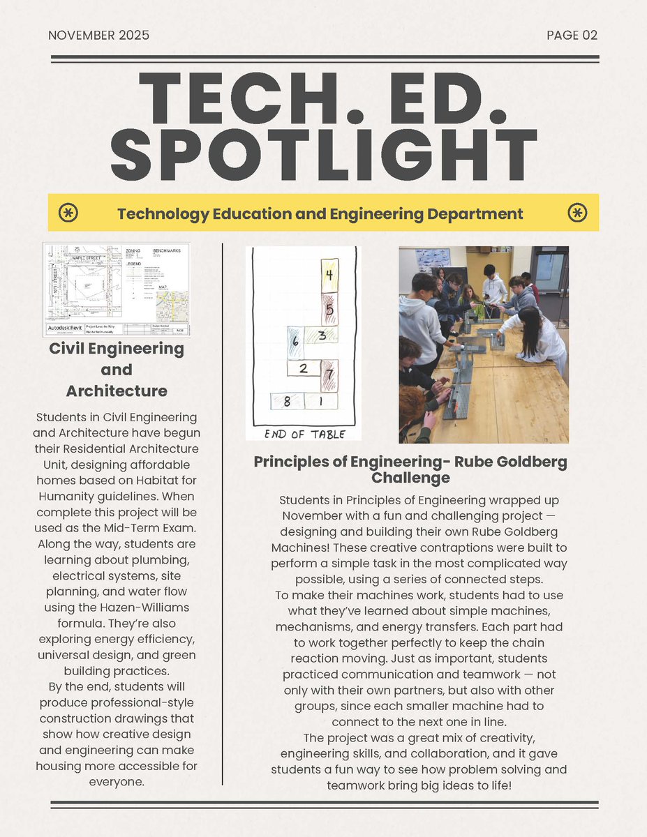 hilltopspartan's tweet photo. Check out the November Tech Ed Spotlight! Always lots of great things happening in our Technology Education and Engineering courses each day! #MontourProud https://t.co/p0udVUrjbI