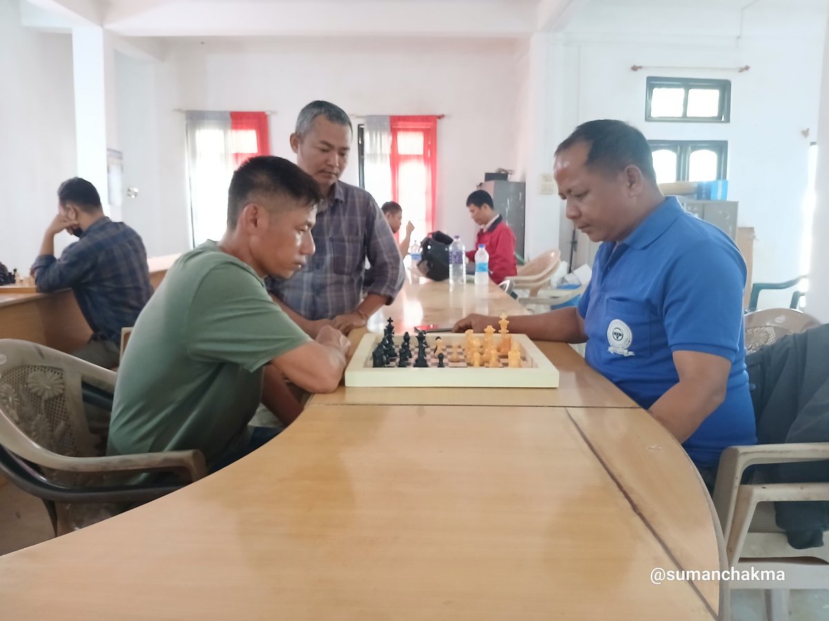 CDCEAOfficial's tweet photo. 𝗖𝗗𝗖𝗘𝗔 𝗔𝗻𝗻𝘂𝗮𝗹 𝗦𝗽𝗼𝗿𝘁𝘀 𝗠𝗲𝗲𝘁, 2025

𝘿𝙖𝙮 3: Glimpses of today's matches 

CHESS (Male)

1. Sankar Dev (Seri) vs Kripa Nath (Urban)
Winner: Sankar Dev

2. Gobin (Fishery) vs Julius (DCS)
Winner: Julius

#CDCEA #CDCEAAnnualSportsMeet #AnnualSportsMeet2025 https://t.co/uMa1eVDTDh
